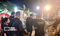 برگزاری آئین سنتی سنج و دمام در اجتماع شبانه ساکنان کیش