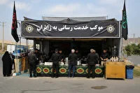 ۱۵ هزار ارادتمند رهبر شهید، مهمان مواکب شهرداری زنجان شدند