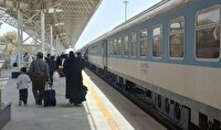 جابه‌جایی بیش از ۱۲۵ هزار زائر اربعین حسینی بوسیله ۲۱۰ رام قطار