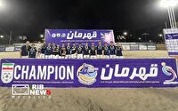 صعود ستارگان خلیج فارس کیش به لیگ دسته اول فوتبال ساحلی کشور